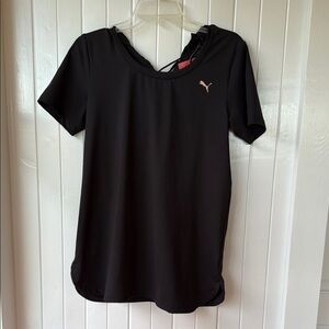 Puma Black Velvet Layering Tunic Medium